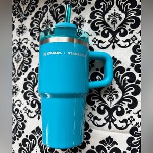 Stanley x Starbucks Blue Tumbler with Straw 20oz